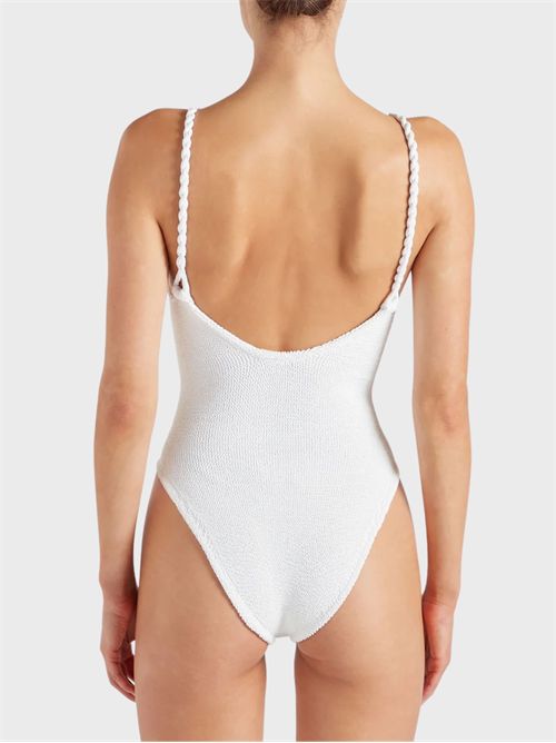 Camille One-Piece Swimsuit HUNZA G | CAMILLESWIMWHITE